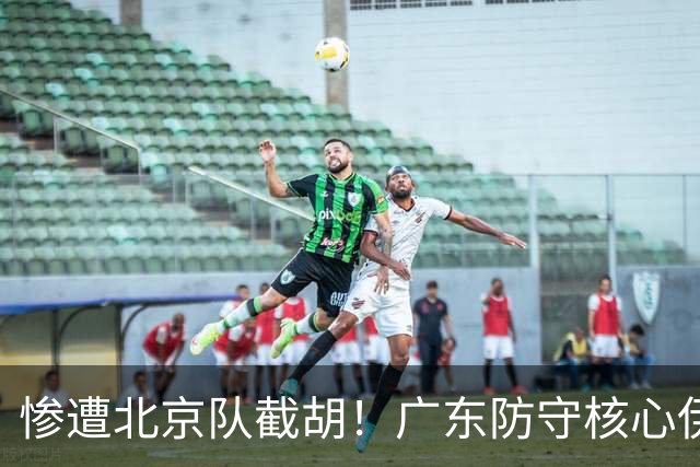 惨遭北京队截胡！广东防守核心伊戈尔转投首钢，朱芳雨痛失冠军王牌